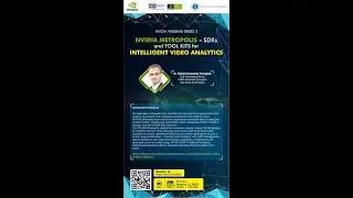NVIDIA Webinar series 2 - NVIDIA METROPOLIS - SDKs  & TOOLKITS FOR INTELLIGENT VIDEO ANALYTICS