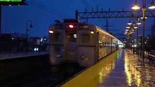 New Jersey Transit Trains at Broad Street Station in Newark