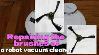 Easy DIY Hack to Revive Your Robot Vacuum's Side Brushes #RobotVacuum #SideBrush #Side Brush Fix
