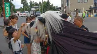 長井の黒獅子　五所神社その６