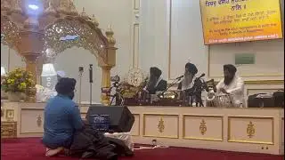 Kirtan Hajuri Ragi Bhai Sukhjit Singh Ji🔥Gurdwara Sahib💧Hicksville💧Long Island💧New York💧Usa