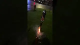 Double Burst Rockets Live Firing In The UK  #fireworksshow #pyro #topshotterfireworks #fireworksuk