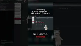 COOKING WITH CHICKENS #minecraftmemes #flstudio #producer #chicken #c418 #mcyt #music