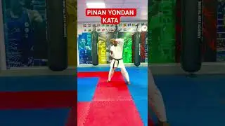 Pinan Yondan kata for Bluebelt #karate#martialarts#karatekata #viral#shorts#selfdefense #motivation