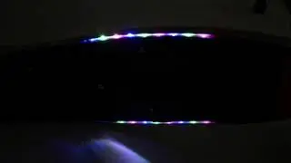Самокат со светящимися колёсами и музыкальной подсветкой платформы Scooter Maxi Print Lights 506