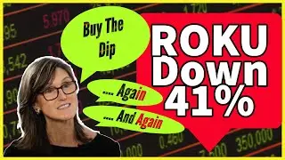 ROKU Stock - Another Cathie Wood Fav CRASHED After Hours! Do You Buy The Dip In Roku Stock??