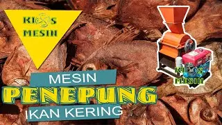 Mesin Penepung Ikan Kering - Mesin Penggiling Limbah Ikan  | mesin penepung serbaguna