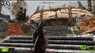 Zagrajmy w Skyrim Anniversary Edition Nolvus #24-Jorrvaskr i Towarzysze /Ponad 2300 modow!🔴 Na Żywo