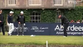 Thomas Bj&oslash;rn's lucky hole in one