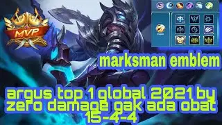 rank 1 argus top 1 global 2021 zero build marksman full attack speed