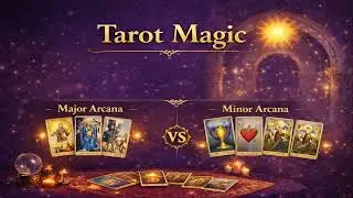 Major Arcana vs Minor Arcana | Tarot Cards Explained for Beginners
