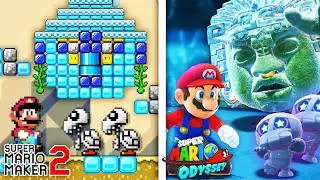 Dieser MARIO ODYSSEY BOSS wurde in MARIO MAKER 2 gebaut!