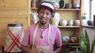 Sikho Mququ's stunning ceramics inspired by traditional Xhosa blankets