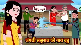 जंगली ससुराल की गाय बहु | Kahani | Bedtime Stories | Stories in Hindi |  Comedy | Funny Comedy Story