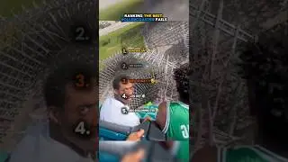 New fear unlocked! 😭 Ranking the best rollercoaster fails #rollercoaster #fails