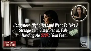 My Rich Husband’s Wedding Night Secret:His Sister Handed Me Cash and Whispered Run Before He Returns