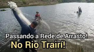 Resultado da Rede de Arrasto com saco!! rede pra Til&aacute;pia!!