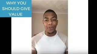 Why You Should Give Value
