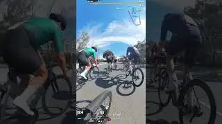 Slowest ever bell lap #cycling  #criteriumrace #sprint #cyclinglife
