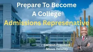 The Admissions Rep:  A review of available jobs and available training.