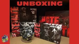HATE Expansions and 3D Terrain - Unboxing