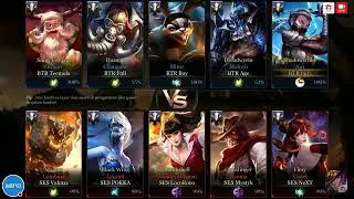BTR Vs SES | ASL 2018 | Match#1 | Week #4 | Garena Aov Indonesia