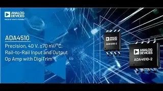 ADA4510: Precision, 40 V, Low Input Bias, Low Noise, CMOS&nbsp;Op Amp