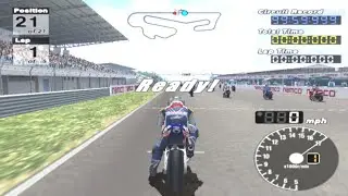 MotoGP 3 2003 Circuit Estoril - Emulator AeterSX2 | PS2 ( PlayStation 2 )