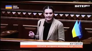 Верховная Рада Украины. С трибуны ВР Анна СКОРОХОД. Действия силовиков незаконны. Точка зрения...