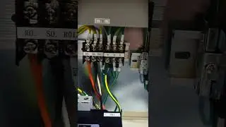 #I O T control panel#termination#short#virel#video #electrical