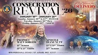 Sunday Service Revival Day 1 LIVE | Prophet Matt Sorger | Faith Miracle Temple | Jan 18, 2026