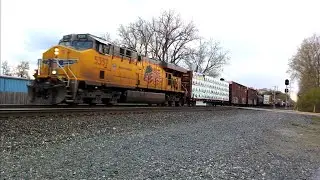 4/24/23; massive mixed freight heads through Holland, OH