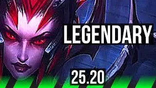 ELISE vs SYLAS (JGL) | 10/0/6, Legendary | KR Grandmaster | 25.20