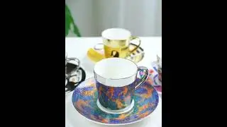 Reflection cup with saucer \ Amazing cup倒影杯