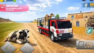 Real Cargo Truck Zoo Transporter Driving - Farm Animal Truck Transport Simulator - Android Gameplay