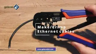 Knipex 97 51 10 RJ45 Konnektör Hazırlama ve Sıkma Aleti