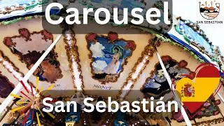 Carousel in San Sebastian/Donestia Spain