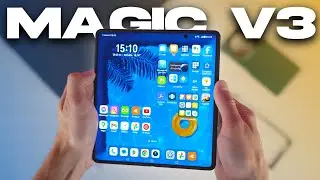 Nejtenčí ohebný telefon na světě! HONOR Magic V3