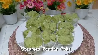 Steamed Pandan Cake