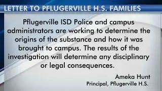 Pflugerville ISD investigating unknown substance students ingested