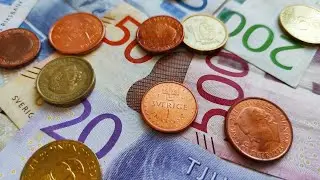 ASMR Swedish Currency Showcase - Coins & Paper Money Soft Spoken