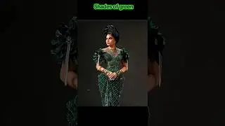 Nigerian dress styles. #traditional #fashion #dress #wedding #nigeria #usa #africa #green