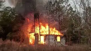 House Fire - Control Burn - Bud Hagan