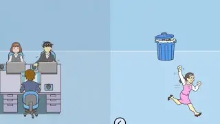 skip work! new gameplay android smartphone IOS walkthrough all levels answer solution 1