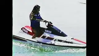 Lake Powell Vacation Jet Skiing June 1990 Day Five