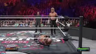 WWE 2K 25, Year 1. December week 3, fantasy alltime universe. Persistent universe. Legend difficulty