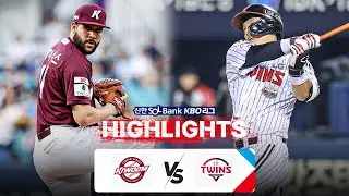 [KBO 하이라이트] 6.4 키움 vs LG | 2024 신한 SOL뱅크 KBO 리그 | 야구