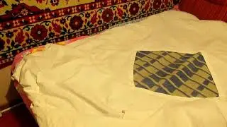 Маленькой Люське очень нравиться прятаться под одеялом!  конец 2014 г.