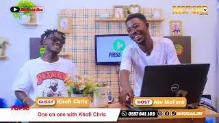 Exclusive interview with Khofi Chris.. You will love the conversation #pressplay