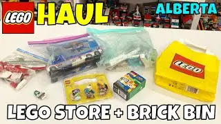 LEGO HAUL from the BRiCK BiN & the West Edmonton Mall in Alberta 🇨🇦